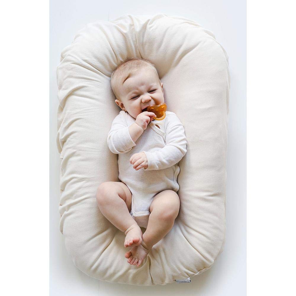 lifestyle_5, Snuggle Me Organic Elastic Fitted Puddle Pad Lounger Accessory