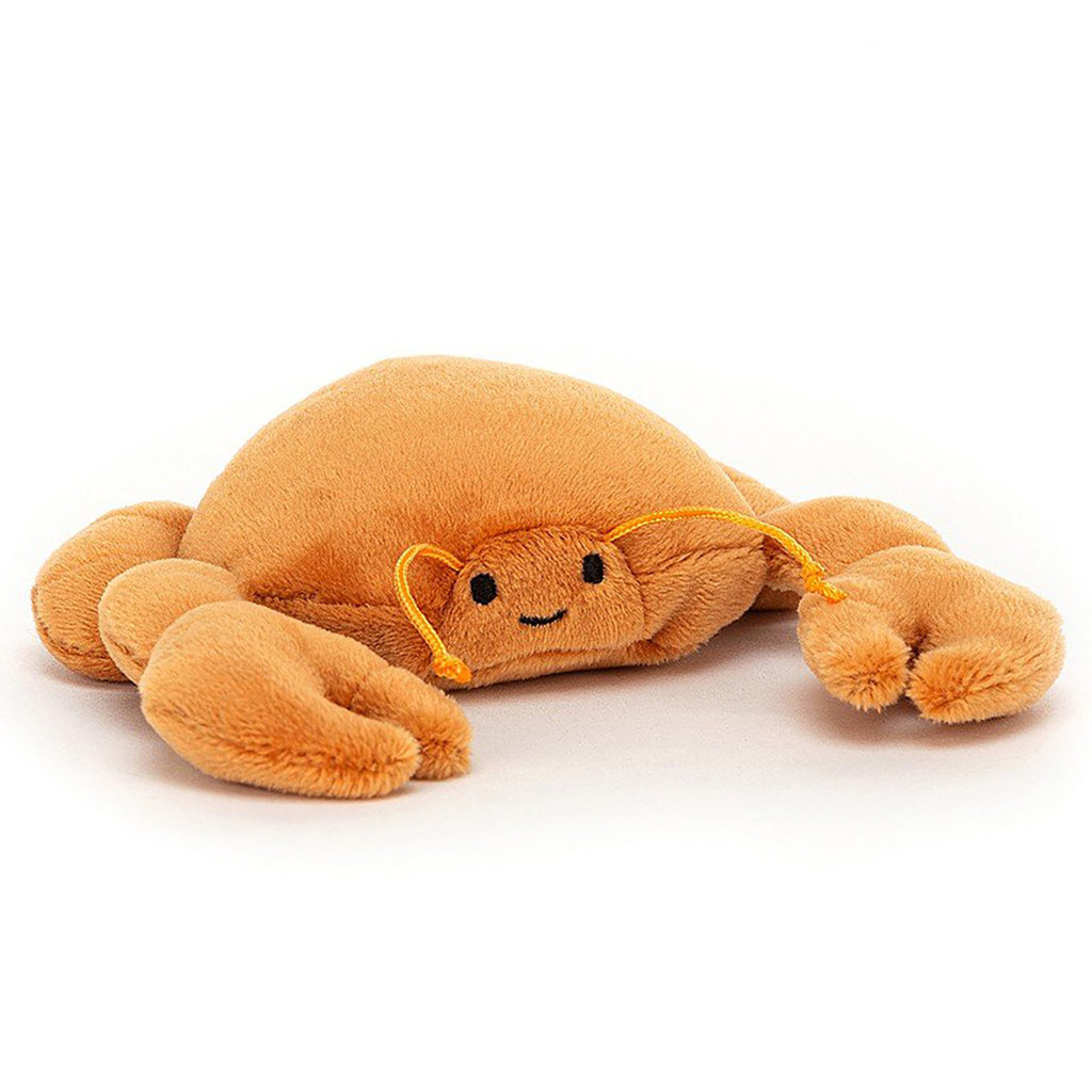 Jellycat Crab Sensational Seafood Children's Stuffed Animal Toy orange
