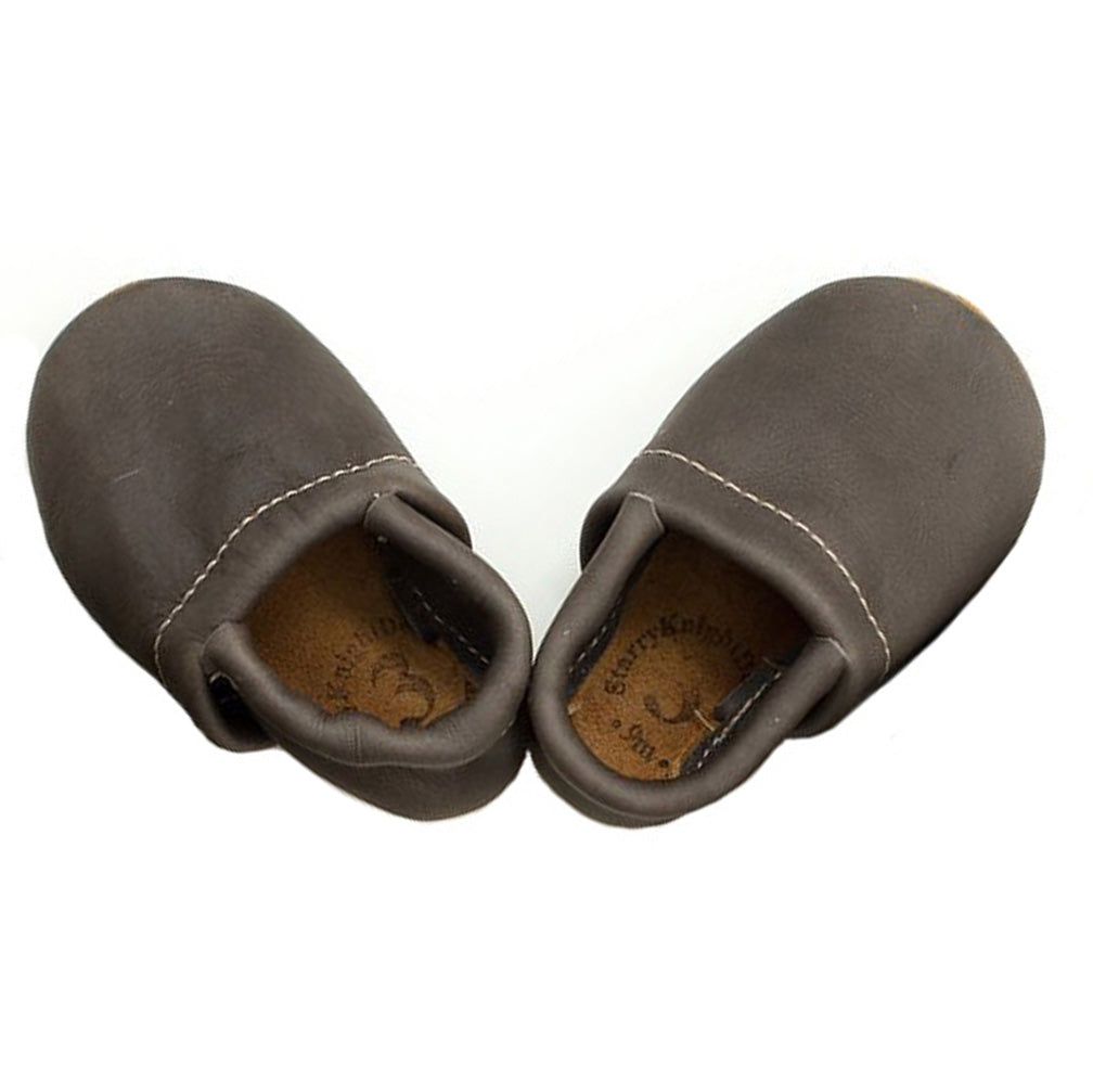 Starry Knight Design Baby Leather Moccasins Hazel Fawn – Hazel
