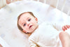 lifestyle_4, stokke oval sleepi junior fitted crib sheet cotton mattress bed