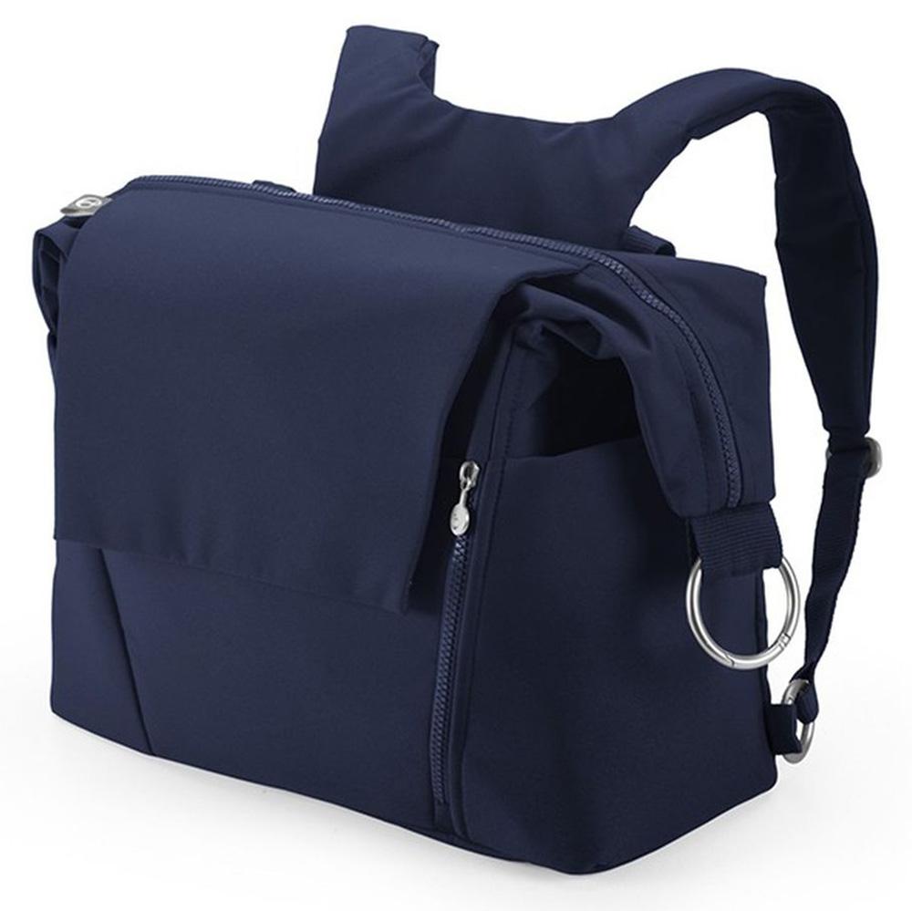 stokke diaper bag in navy