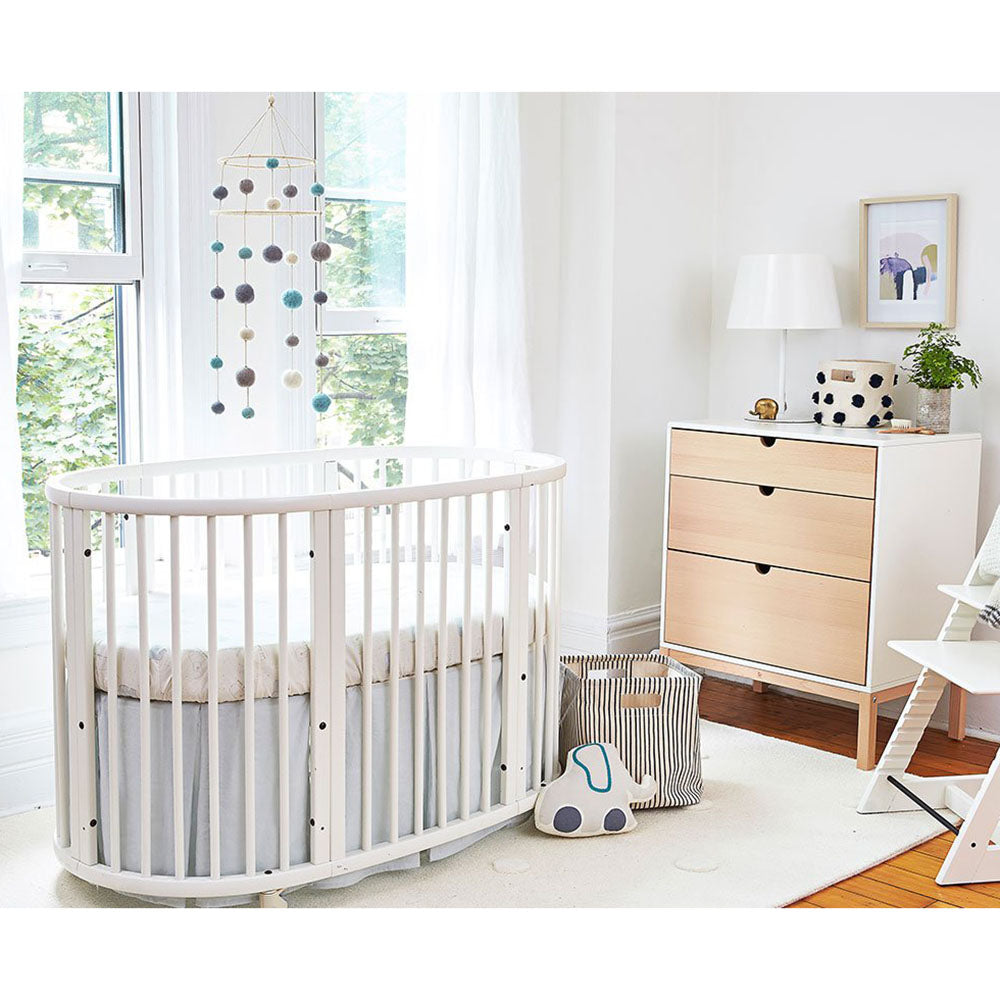 lifestyle_2, Stokke Sleepi Crib Bed Skirt infant baby