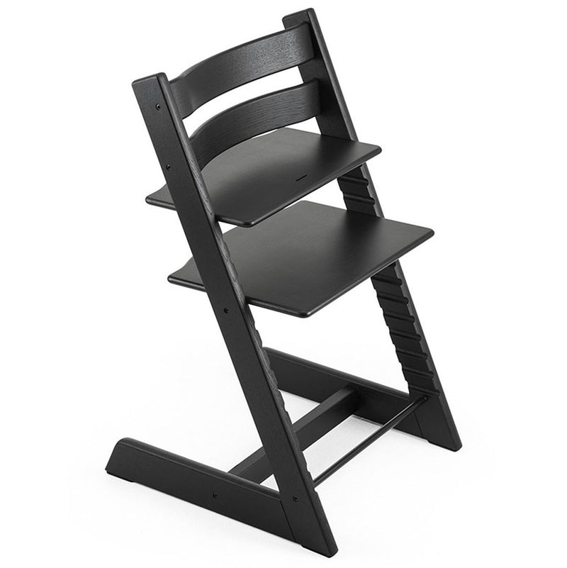 Stokke Ergonomic Tripp Trapp oak black high chair infant