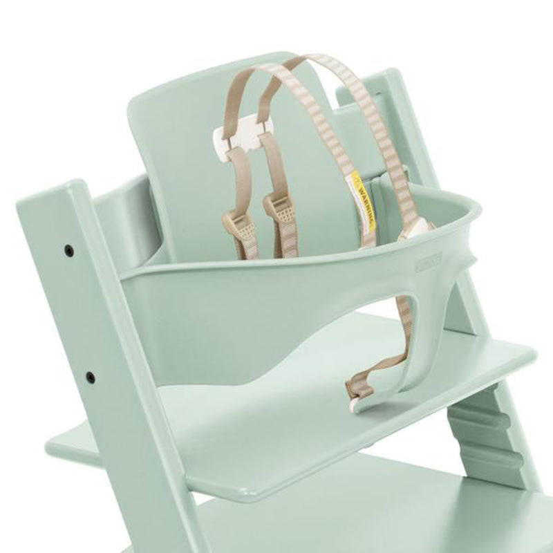 Outlet Stokke Ergonomic Tripp Trapp Chair Baby Set with Harness soft mint neutral light