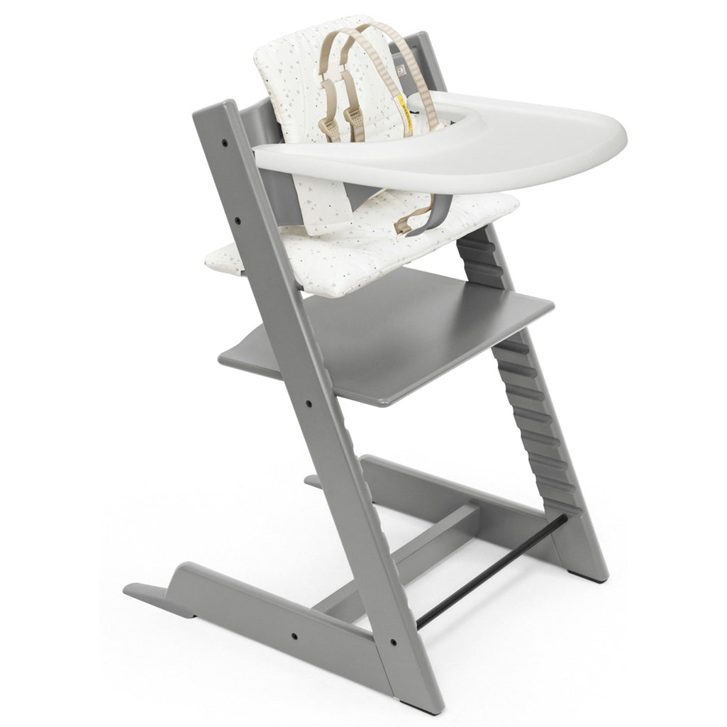 Stokke Tripp Trapp baby high chair in storm grey