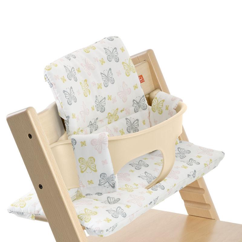 Stokke Tripp Trapp High Chair Cushion sweet butterfly pastel 