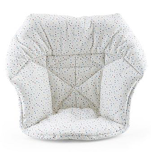 Stokke Mini Baby Cushion for Tripp Trapp High Chair soft sprinkle light grey polkadot