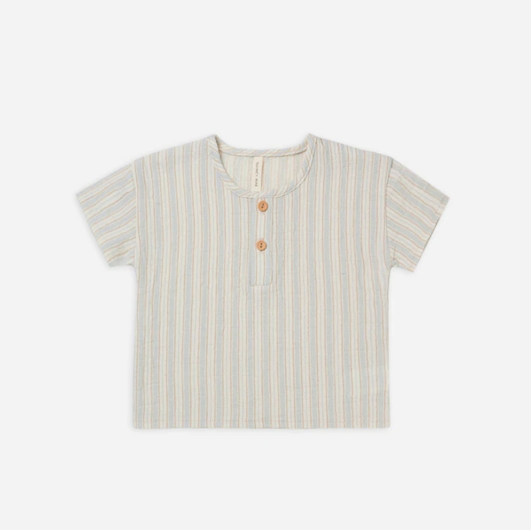 Henry Top | Sky Stripe