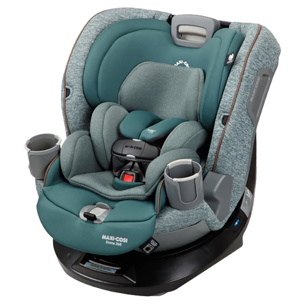 maxi cosi emme 360 rotating car seat in meadow wonder