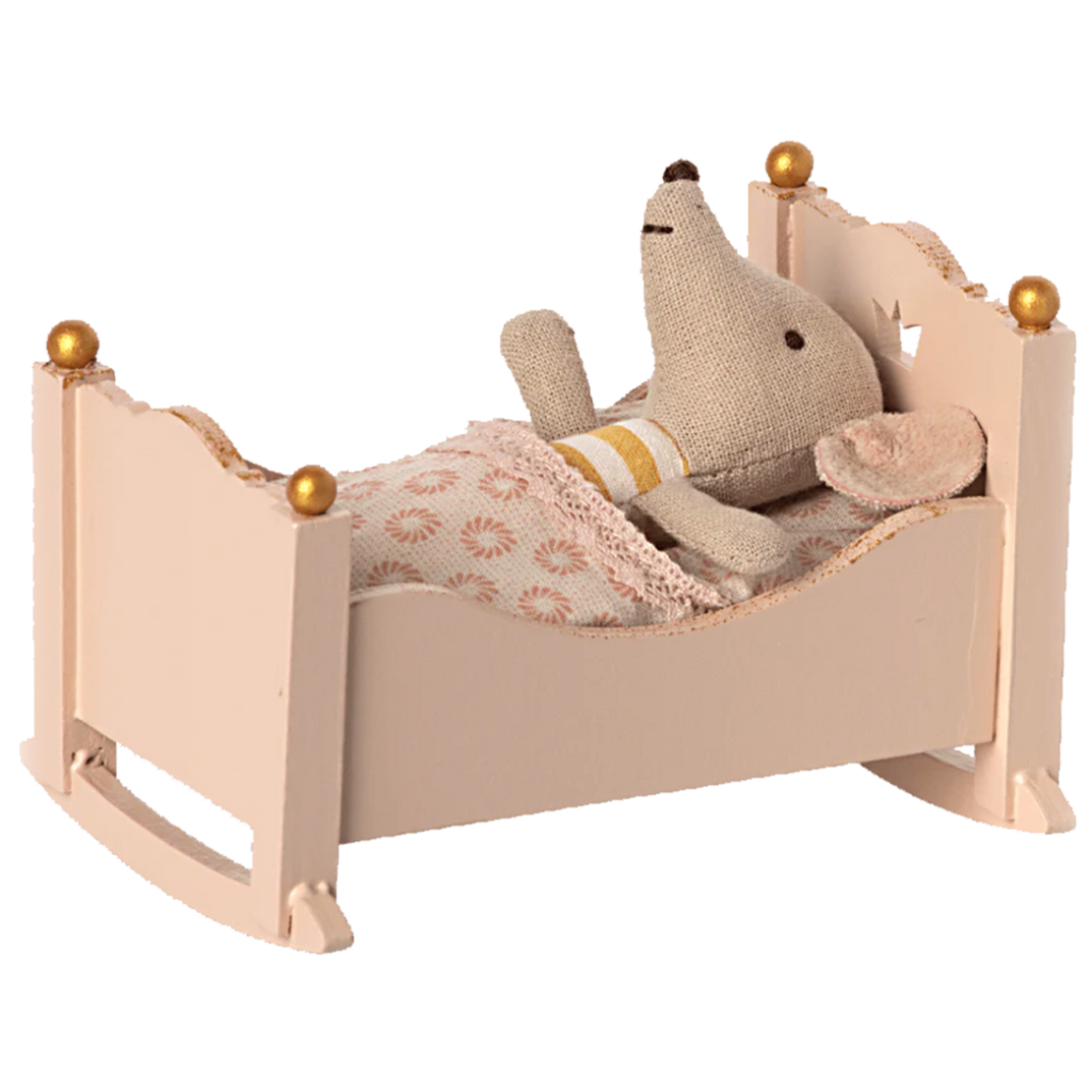 maileg dollhouse cradle furniture