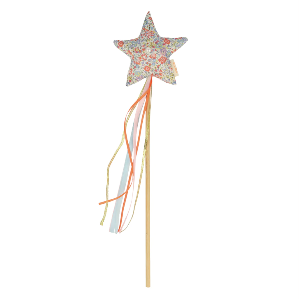 Meri Meri Floral Star Wand Children's Pretend Play Accessory