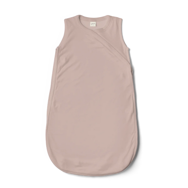 goumikids Slumber Sleepbag TOG 1.0 Rose | Hazel & Fawn. Pale pink sleepsack.