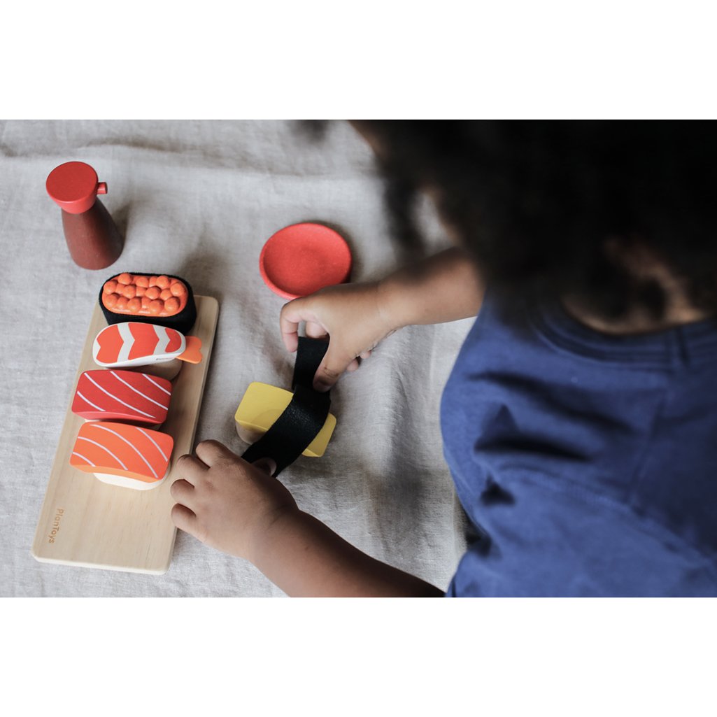 PlanToys play kitchen sushi set