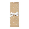 Quincy Mae Organic Swaddle Blanket honey polka dot