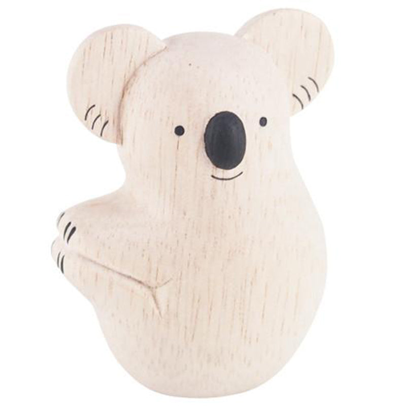 T-Lab Polepole Wooden Animals Hand-Crafted Toys koala