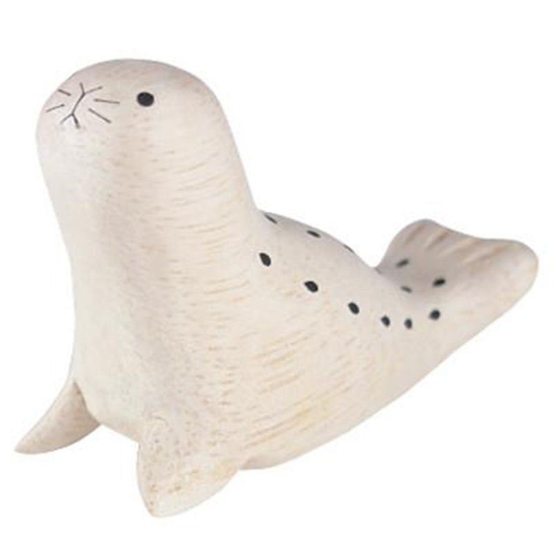 T-Lab Polepole Wooden Animals Hand-Crafted Toys seal 