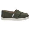 lifestyle_1, TOMS Pine Classic Canvas Tiny Kid's Shoes Clothing Accessory dark green