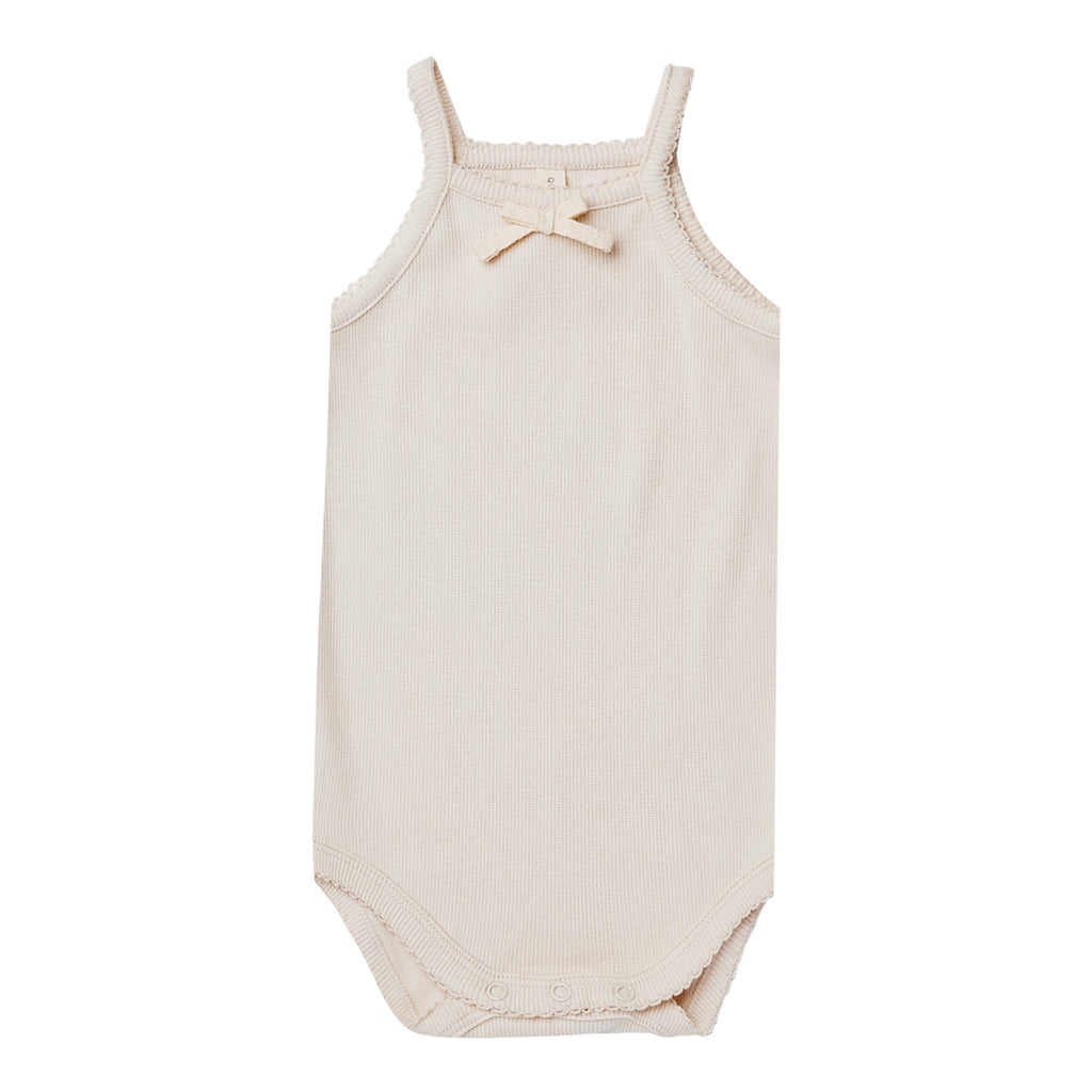 quincy mae baby onesie natural