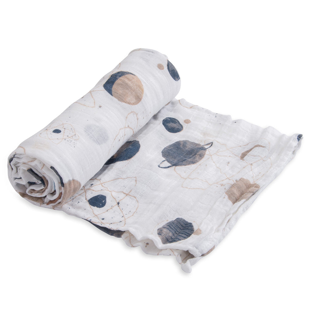 Little Unicorn blanket, planetary muslin swaddle blankets