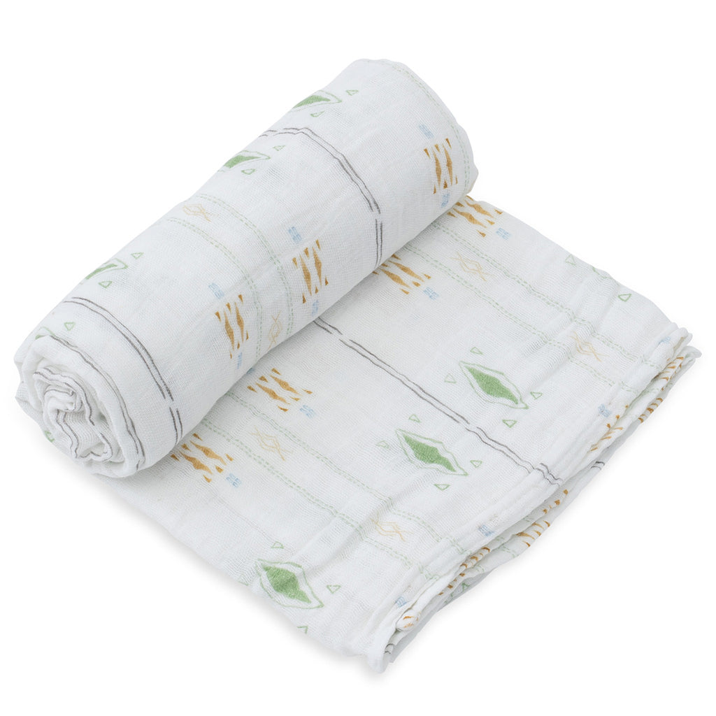 Best swaddles for newborns, little unicorn breathable cotton muslin swaddle