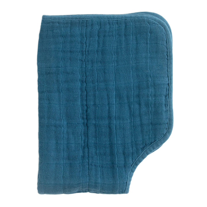 Every detail of the Little Unicorn Muslin Burp Cloth in Lake makes it one of the best burp cloths.