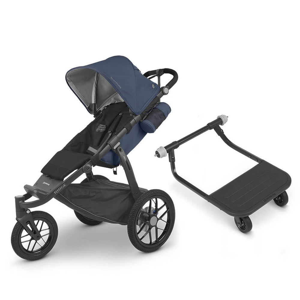 UPPAbaby Ridge Stroller with Piggyback with durable, comfortable standing platform