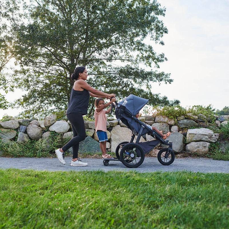 UPPAbaby Ridge Stroller with Piggyback with smooth ride for both child and parent