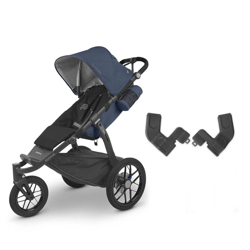 UPPAbaby Ridge Stroller Multi Adapters with secure attachment for peace of mind