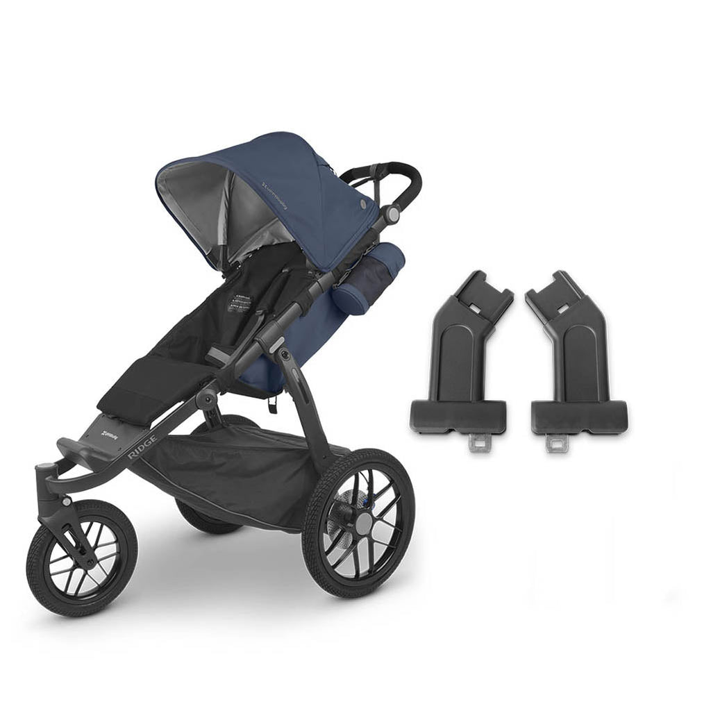 uppa baby best jogging stroller accessories car seat adapter in Reggie (navy blue)
