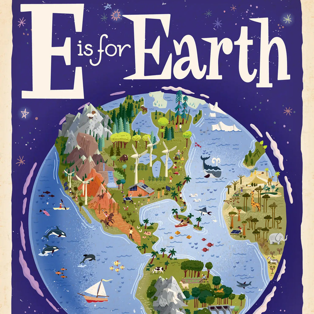 E is for Earth board book