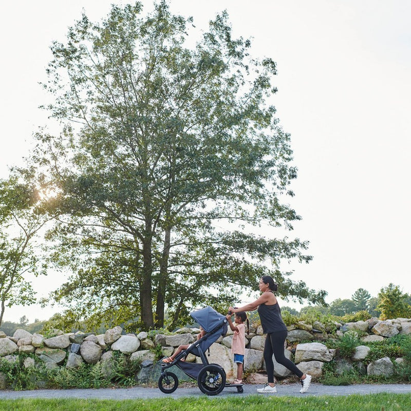 UPPAbaby Ridge Piggyback Toddler Sibling Board for convenient travel