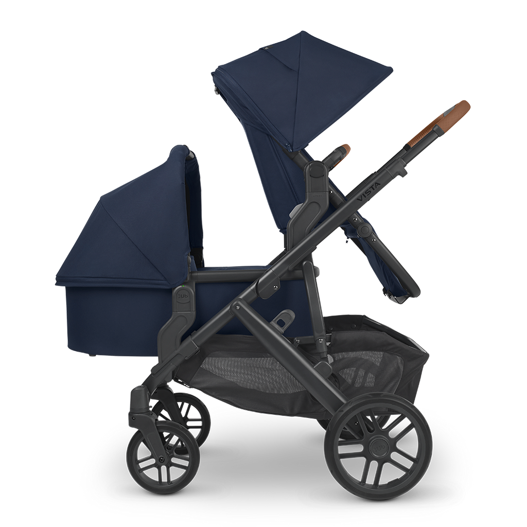 Uppababy Double Stroller with bassinet in Noa