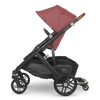 vista stroller with sibling board in lucy
