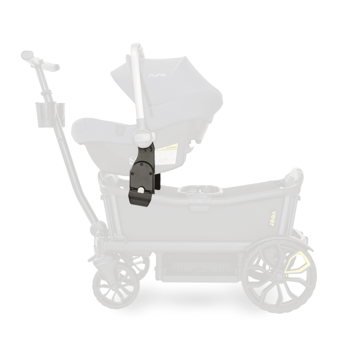 veer wagon stroller with infant seat, car seat adapter