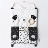Wee Gallery Peekaboo Panda Organic Activity Pad Infant Baby Toy Mat black white