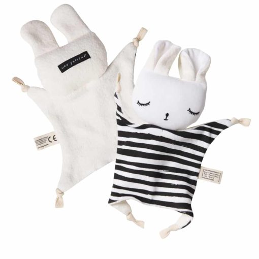 lifestyle_2, Wee Gallery Organic Cotton Cuddle Bunnies Stripes