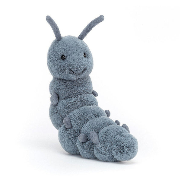 Jellycat Wriggidig Bug Children's Stuffed Animal Plush Toy blue