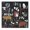 Wee Gallery Night Life Floor Puzzle Children's 24 Piece Jigsaw Puzzle. photo of completed puzzle