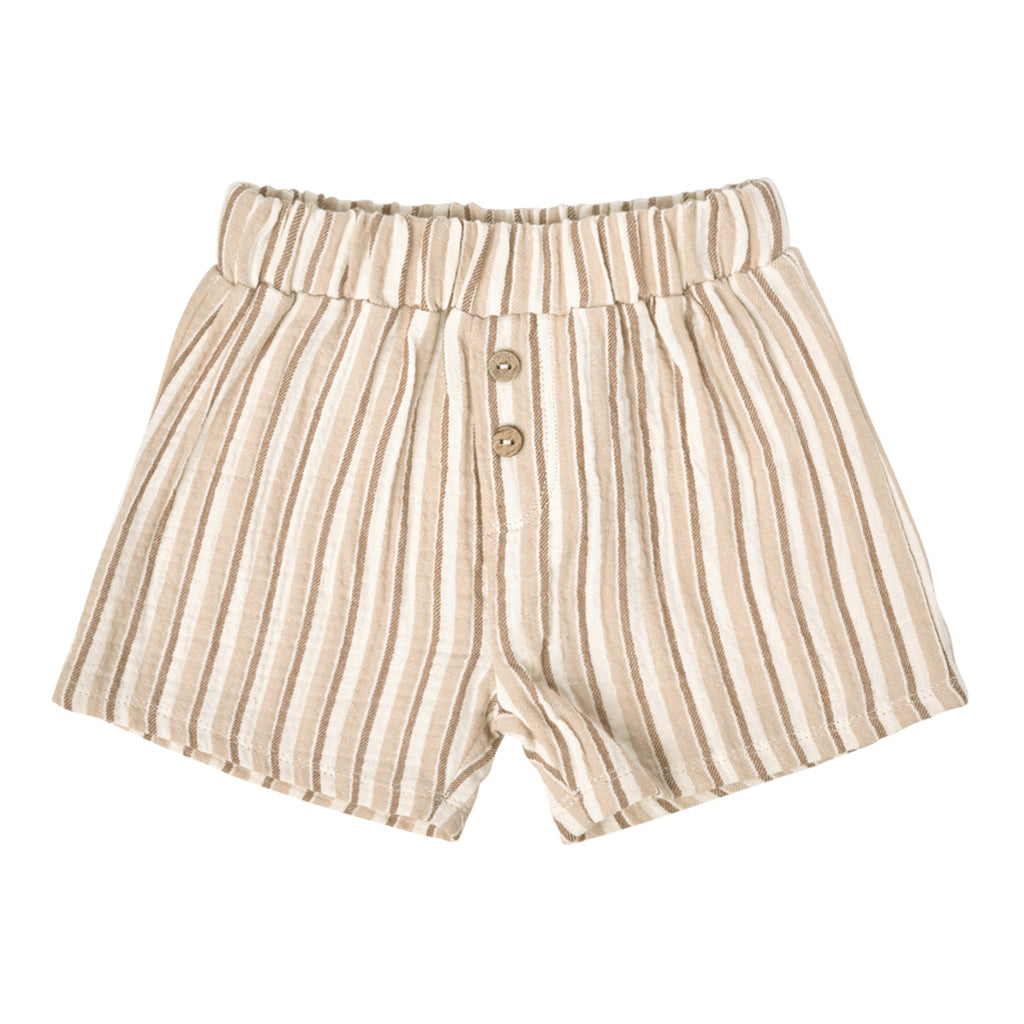 quincy mae baby shorts latte