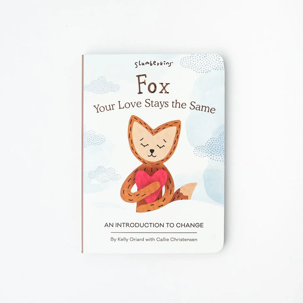 Slumberkins Maple Fox Snuggler book about Family Changes