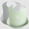 BabyBjorn Soft Small Baby Bibs, Ideal for Feeding and Drooling