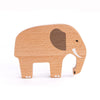 BAJO Jungle and Savana Animals Wooden Elephant Figure