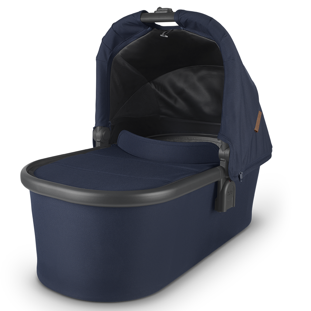 Bassinet in the color NOA blue for uppababy ridge stroller