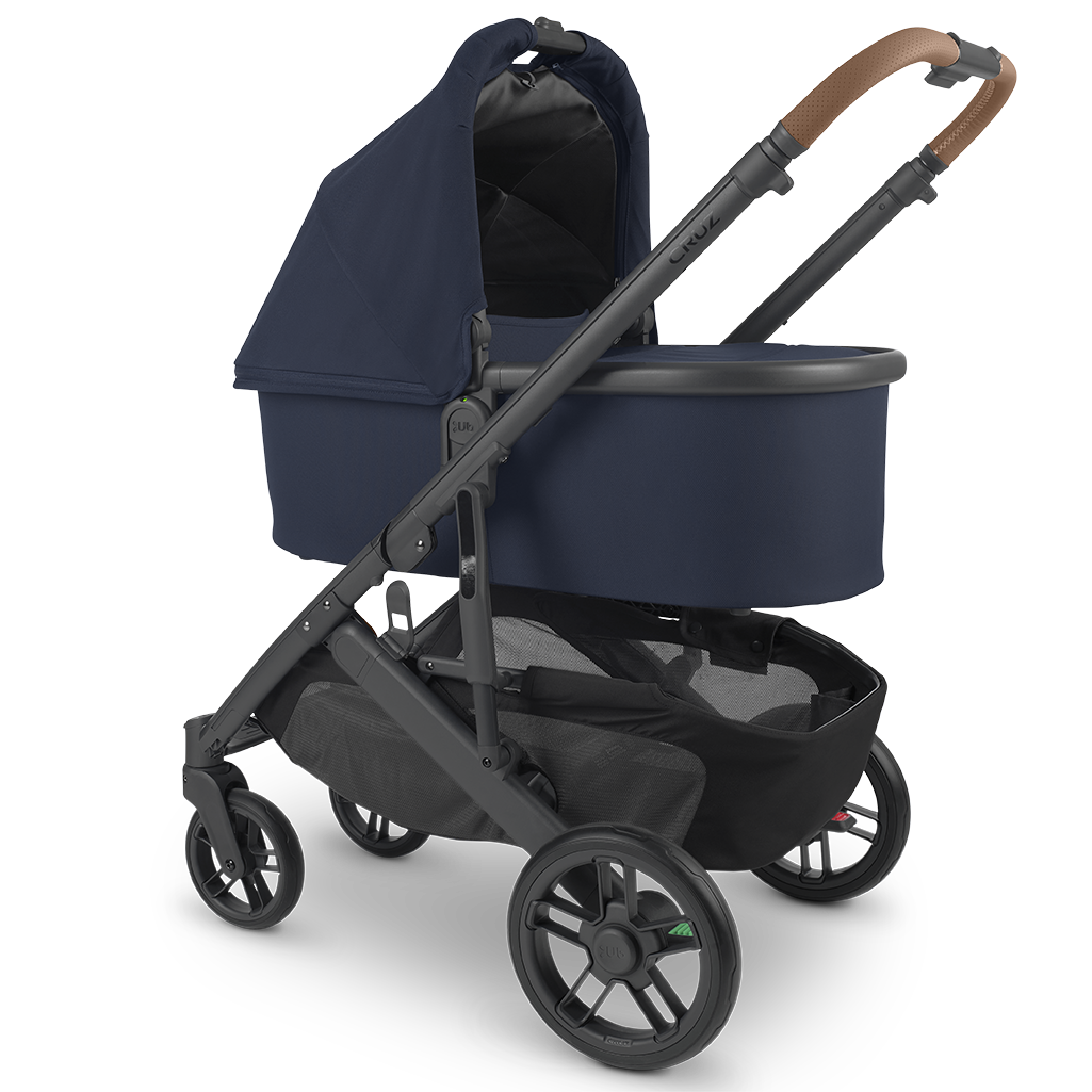 stroller Uppababy Cruz with Bassinet Accessory in Noa Navy