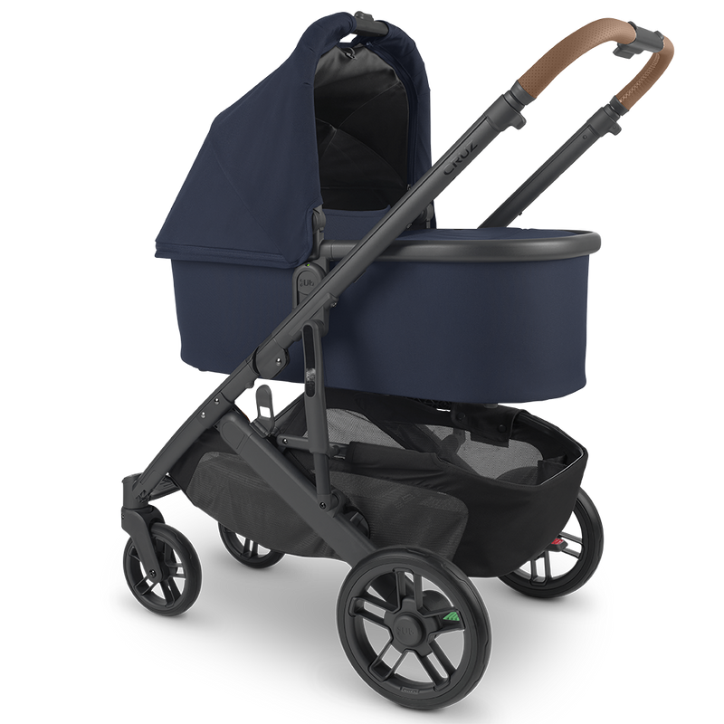 stroller Uppababy Cruz with Bassinet Accessory in Noa Navy