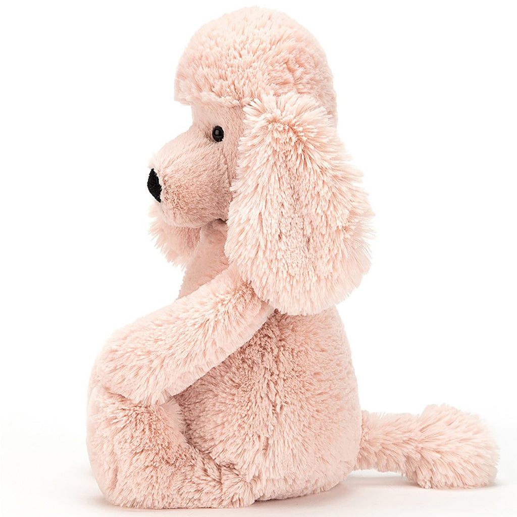 lifestyle_1, Jellycat Medium Bashful Poodle Children's Stuffed Animal Toy soft pink