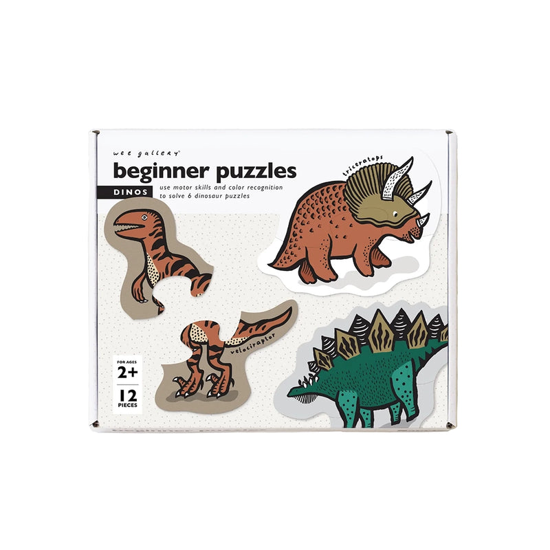 Wee Gallery Dinos Beginner Puzzles