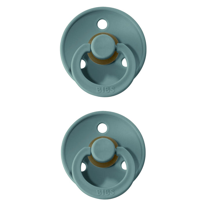 Ocean vibe BIBS Pacifier Colour Collection 2 Pack Island Sea, soothing pacifiers.