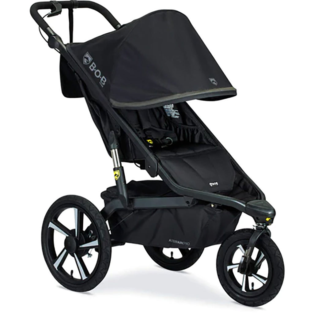 BOB All-Terrain Pro Jogging Stroller with adjustable features