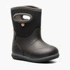 Classic black waterproof boot side view